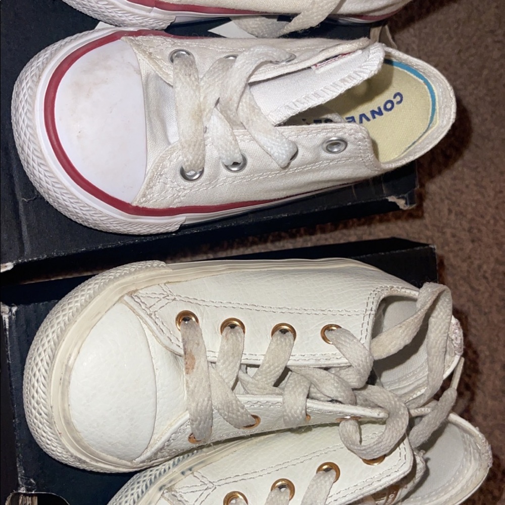 2 infant size 7 converse for the low price of $15
